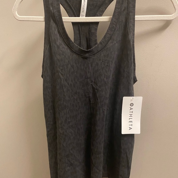 Athleta Momentum Printed Tank Black Small - Picture 5 of 6